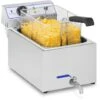 Friggitrice Elettrica Con Capacità 17 Litri 3000 Watt Acciaio Inox 60-200 °C