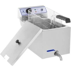 Friggitrice Elettrica Con Capacità 17 Litri 3000 Watt Acciaio Inox 60-200 °C -Rowenta Negozio 14896923 5