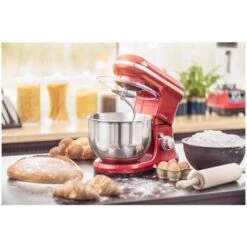 Robot Da Cucina Mixer Planetaria Impastatrice Sbattitore 1.200 W 5 Litri Rosso -Rowenta Negozio 14899803 4