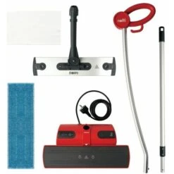 Polti PTEU0275 Moppy Red Lavapavimenti A Vapore Senza Filo Capacita' 0,7 Litri Potenza 1500 W 2 Panni Inclusi Alluminio -Rowenta Negozio 14928410 4