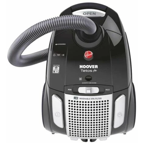 Hoover TE76PAR011 Telios Plus Aspirapolvere A Traino Con Filo Con Sacco Potenza 700 W Capacita' 3,5 Litri Classe Energetica A+++ Nero 1 Hoover TE76PAR011 Telios Plus Aspirapolvere A Traino Con Filo Con Sacco Potenza 700 W Capacita' 3,5 Litri Classe Energetica A+++ Nero