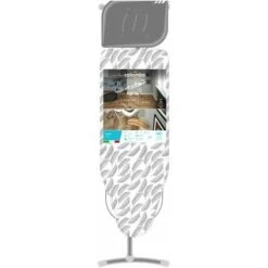 Colombo Asse Stiro TURBO 120x44 Regolabile In 6 Posizioni Di Altezza, Poggiaferro Portacaldaia Con Inserti In Silicone, Portagrucce, Griglia Portabiancheria Rinforzata -Rowenta Negozio 16624808 3