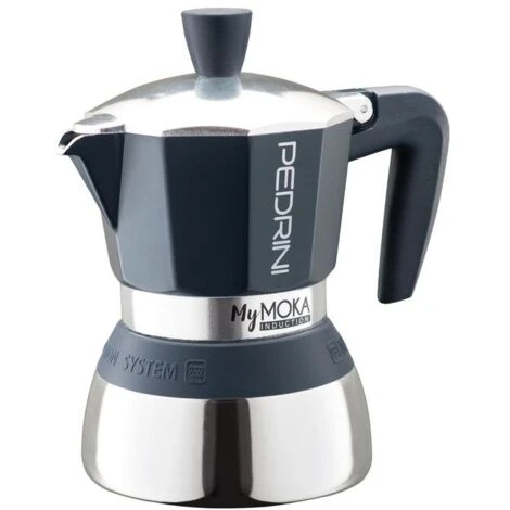 Pedrini Caffettiera MyMoka Induction 2 Tazze 1 Pedrini Caffettiera MyMoka Induction 2 Tazze