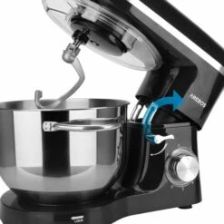 AREBOS Robot Da Cucina 1500W 6L In Acciaio Inox 6 Gradini Silenzioso Nero -Rowenta Negozio 26673627 5