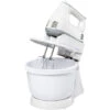 HOMCOM Impastatrice Planetaria Mixer Elettrico A Mano 6 Velocità, Ciotola 3.4L