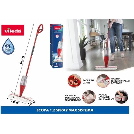 SCOPA 1.2 SPRAY MAX SISTEMA 1 SCOPA 1.2 SPRAY MAX SISTEMA
