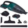 VONROC Potente Aspirabriciole-aspiratore Portatile VPOWER 20V. Include 2 Batterie 2.0Ah, Caricatore, Contenitore Da 0,5 Litri, 3 Ugelli Ed Estensione