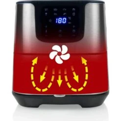 Princess Friggitrice Ad Aria Senza Olio Digitale Deluxe XXL 1700W 5.5lt Litri -Rowenta Negozio 32174801 3