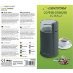 Esperanza Ekc001k Macinacaffè Nero 160 W -Rowenta Negozio 35406821 2