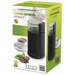 Esperanza Ekc001k Macinacaffè Nero 160 W -Rowenta Negozio 35406821 4
