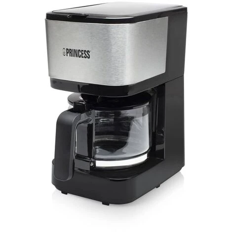 Macchina Caffè Con Filtro Compact 8 600 W 0,75 L Nero Argento Princess 4 Macchina Caffè Con Filtro Compact 8 600 W 0,75 L Nero Argento Princess - immagine 4