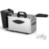 Friggitrice Professionale In Acciaio - INOX Orbegozo. Capacità 1,5 Litri. Termostato Regolabile. Potenza 1.500 W.
