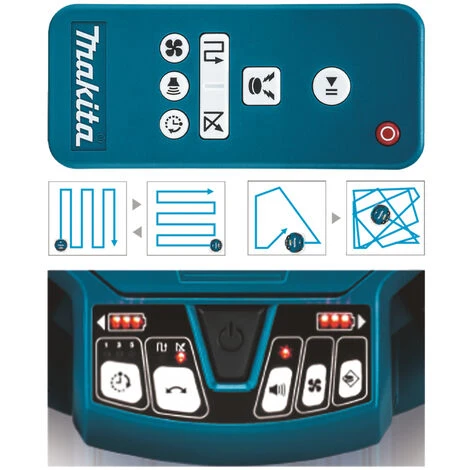 ROBOT PULITORE 18V MAKITA DRC200Z 3 ROBOT PULITORE 18V MAKITA DRC200Z - immagine 3
