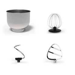 Impastatrice Planetaria 5L Ciotola Acciaio 1600W Impastatore Robot JORDAN CASA -Rowenta Negozio 51074837 4