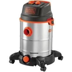 Black & Decker BIDONE ASPIRATUTTO BLACK+DECKER 30LT ACCIAIO CON ACCESSORI -Rowenta Negozio 51446132 3