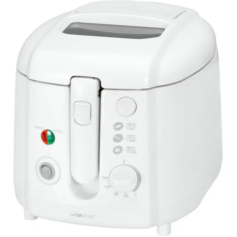 Clatronic Friggitrice Con Rivestimento Antiaderente Da 2L 1800w FR 3390 2 Clatronic Friggitrice Con Rivestimento Antiaderente Da 2L 1800w FR 3390 - immagine 2