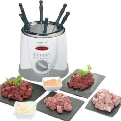 Clatronic Friggitrice Per Fonduta Da 1L Con 6 Forchettine FFR 2916 -Rowenta Negozio 54177974 3