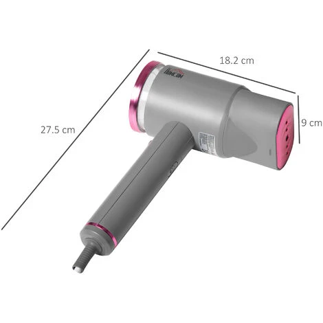 HOMCOM Ferro Da Stiro Verticale, Stiratrice A Vapore Regolabile Con Accessori Inclusi, Pieghevole, Portatile E Da Viaggio 3 HOMCOM Ferro Da Stiro Verticale, Stiratrice A Vapore Regolabile Con Accessori Inclusi, Pieghevole, Portatile E Da Viaggio - immagine 3