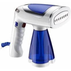 HIASDFLS Piroscafo Da Viaggio, Stendibiancheria, Ferro Da Stiro A Vapore, Riscaldamento 25S, Mini Formato Con Serbatoio D'acqua Da 250 Ml, Ferro Da Stiro Portatile Da Viaggio Per Tutti I Tessuti, Senz