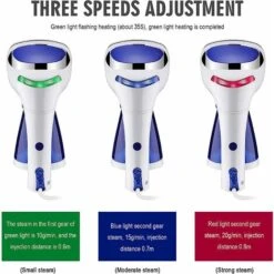 HIASDFLS Piroscafo Da Viaggio, Stendibiancheria, Ferro Da Stiro A Vapore, Riscaldamento 25S, Mini Formato Con Serbatoio D'acqua Da 250 Ml, Ferro Da Stiro Portatile Da Viaggio Per Tutti I Tessuti, Senz -Rowenta Negozio 55527629 4