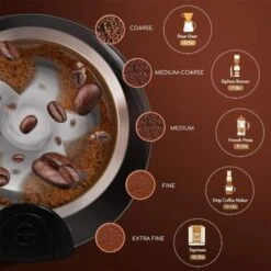 MACINA CAFFE ELETTRICO SPEZIE PEPE NOCI 200W CAPACITA' 70GR GARANZIA 24 MESI -Rowenta Negozio 58212010 5