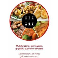 Ardes 1K33 Friggitrice Ad Aria Senza Olio Capacita' 5 Litri 1000W Nero -Rowenta Negozio 59674807 4