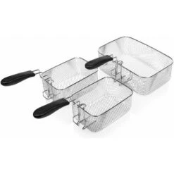 Princess 185000 Friggitrice Capacita' 5 Litri Potenza 3270 W Zona Fredda 3 Cestini Struttura In Acciaio Inox -Rowenta Negozio 59675237 4