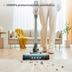 ULTENIC U11 Pro - Aspirapolvere Senza Fili U11 Pro, 25000Pa, Scopa Elettrica Potente Con Display Touch, Autonomia 50 Minuti, Boost Tappeto, 4 Spazzole Per Pavimento, Tappeto, Tenda, Peli Animali 8 ULTENIC U11 Pro - Aspirapolvere Senza Fili U11 Pro, 25000Pa, Scopa Elettrica Potente Con Display Touch, Autonomia 50 Minuti, Boost Tappeto, 4 Spazzole Per Pavimento, Tappeto, Tenda, Peli Animali -Rowenta Negozio 60255361 4