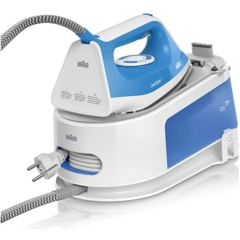 Braun CareStyle 1 Is 1012 Bl Ferro Da Stiro Con Caldaia 2400W 15 Litri Ceramica Blu/Bianco 1 Braun CareStyle 1 Is 1012 Bl Ferro Da Stiro Con Caldaia 2400W 15 Litri Ceramica Blu/Bianco