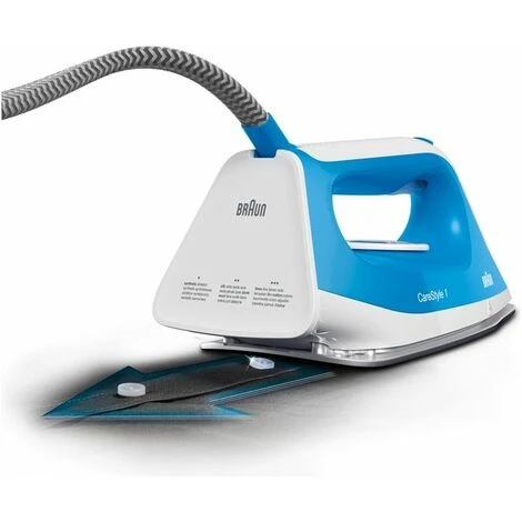 Braun CareStyle 1 Is 1012 Bl Ferro Da Stiro Con Caldaia 2400W 15 Litri Ceramica Blu/Bianco 4 Braun CareStyle 1 Is 1012 Bl Ferro Da Stiro Con Caldaia 2400W 15 Litri Ceramica Blu/Bianco - immagine 4