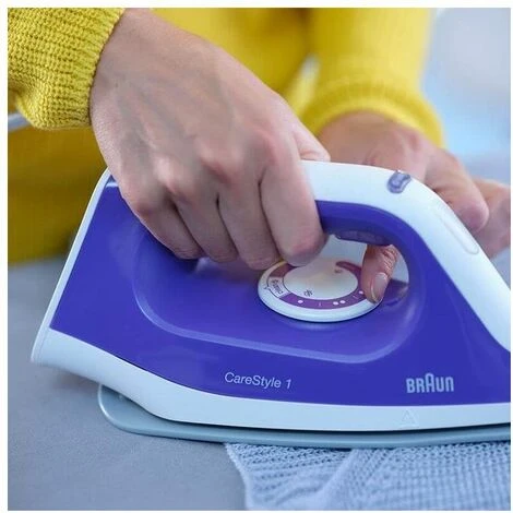 Braun CareStyle 1 Is 1012 Bl Ferro Da Stiro Con Caldaia 2400W 15 Litri Ceramica Blu/Bianco 5 Braun CareStyle 1 Is 1012 Bl Ferro Da Stiro Con Caldaia 2400W 15 Litri Ceramica Blu/Bianco - immagine 5