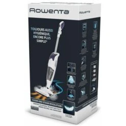Rowenta RY7731 Clean And Steam Revolution Scopa Lavapaviment A Vapore Aspira E Igienizza Bianca -Rowenta Negozio 60622112 3