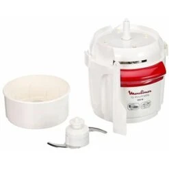 Moulinex MOULINETTE BOUTON AD56 Tritaverdure Elettrico 800W Rosso/Bianco 9 Moulinex MOULINETTE BOUTON AD56 Tritaverdure Elettrico 800W Rosso/Bianco -Rowenta Negozio 60623033 5