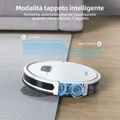 HONITURE G20 Robot Aspirapolvere Lavapavimenti Economico Con Mappatura,Aspirazione 3000Pa Ideale Per I Peli Degli Animali Domestici, WiFi/App/Alexa,Pavimenti E Tappeti,Nuovo Prodotto Offerte 7 HONITURE G20 Robot Aspirapolvere Lavapavimenti Economico Con Mappatura,Aspirazione 3000Pa Ideale Per I Peli Degli Animali Domestici, WiFi/App/Alexa,Pavimenti E Tappeti,Nuovo Prodotto Offerte -Rowenta Negozio 63921502 3