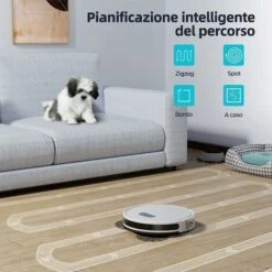 HONITURE G20 Robot Aspirapolvere Lavapavimenti Economico Con Mappatura,Aspirazione 3000Pa Ideale Per I Peli Degli Animali Domestici, WiFi/App/Alexa,Pavimenti E Tappeti,Nuovo Prodotto Offerte 9 HONITURE G20 Robot Aspirapolvere Lavapavimenti Economico Con Mappatura,Aspirazione 3000Pa Ideale Per I Peli Degli Animali Domestici, WiFi/App/Alexa,Pavimenti E Tappeti,Nuovo Prodotto Offerte -Rowenta Negozio 63921502 5