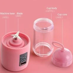 MINI FRULLATORE PORTATILE DA VIAGGIO SUCCO DI FRUTTA MIXER FRULLATI 1500 MAh -Rowenta Negozio 64003350 4