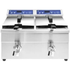 Friggitrice A Induzione 2 Vasche Da 10 Litri Con Timer E Rubinetto Di Scarico 8 Friggitrice A Induzione 2 Vasche Da 10 Litri Con Timer E Rubinetto Di Scarico -Rowenta Negozio 65341120 4