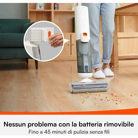 ULTENIC AC1 - Aspirapolvere Senza Fili - Umido/Secco -15000Pa - 45min Di Autonomia 2 ULTENIC AC1 - Aspirapolvere Senza Fili - Umido/Secco -15000Pa - 45min Di Autonomia - immagine 2