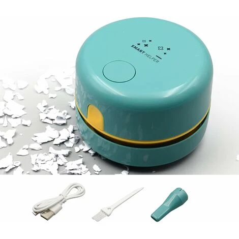 Mini Aspirapolvere Da Tavolo Senza Fili, Aspirapolvere Da Tavolo Portatile Rotante A 360° Con USB Ricaricabile Per Rimuovere Briciole, Polvere E Cenere Da Tavolo, Scrivania E Tastiera 1 Mini Aspirapolvere Da Tavolo Senza Fili, Aspirapolvere Da Tavolo Portatile Rotante A 360° Con USB Ricaricabile Per Rimuovere Briciole, Polvere E Cenere Da Tavolo, Scrivania E Tastiera