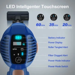 Aspirapolvere A Batteria Yisora 25 KPA, Aspirapolvere 2 In 1, Aspirapolvere A Sacco E Senza Fili, Display A LED, Motore Brushless Da 265 W Fino A 60 Minuti, Aspirapolvere Senza Sacchetto Per Tappeti, Pavimenti, Peli Di Animali Domestici 8 Aspirapolvere A Batteria Yisora 25 KPA, Aspirapolvere 2 In 1, Aspirapolvere A Sacco E Senza Fili, Display A LED, Motore Brushless Da 265 W Fino A 60 Minuti, Aspirapolvere Senza Sacchetto Per Tappeti, Pavimenti, Peli Di Animali Domestici -Rowenta Negozio 70128548 4