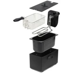 Friggitrice 3,5l 2000w Nera - Af357b - Bestron -Rowenta Negozio 70415103 4