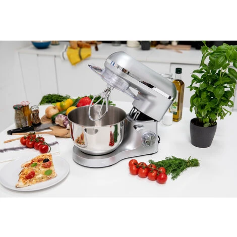 Robot Pasticceria Multifunzione 5,5l 1500w Grigio - Bat-1518-n - Kitchen Move 3 Robot Pasticceria Multifunzione 5,5l 1500w Grigio - Bat-1518-n - Kitchen Move - immagine 3