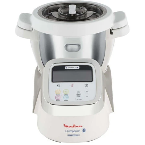 Robot Da Cucina Multifunzione 4,5l 1550w Bianco - Hf900110 - Moulinex 2 Robot Da Cucina Multifunzione 4,5l 1550w Bianco - Hf900110 - Moulinex - immagine 2