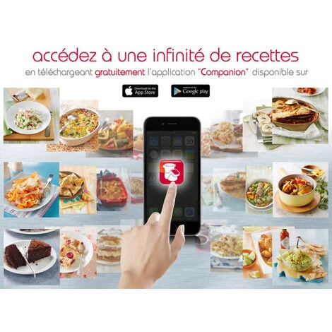 Robot Da Cucina Multifunzione 4,5l 1550w Bianco - Hf900110 - Moulinex 4 Robot Da Cucina Multifunzione 4,5l 1550w Bianco - Hf900110 - Moulinex - immagine 4