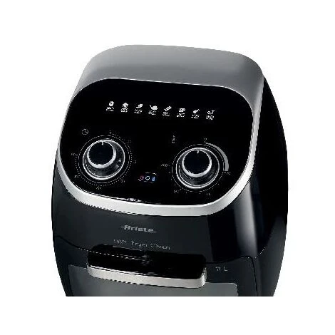 Ariete 4619, Friggitrice Ad Aria Forno Elettrico, Frigge Senza Olio E Grassi, 2000 Watt, 11 Litri, Temperatura Max 200°, 3 Griglie, Cestello Girevole E Girarrosto, Luce Interna, Nero 3 Ariete 4619, Friggitrice Ad Aria Forno Elettrico, Frigge Senza Olio E Grassi, 2000 Watt, 11 Litri, Temperatura Max 200°, 3 Griglie, Cestello Girevole E Girarrosto, Luce Interna, Nero - immagine 3