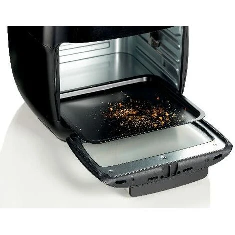 Ariete 4619, Friggitrice Ad Aria Forno Elettrico, Frigge Senza Olio E Grassi, 2000 Watt, 11 Litri, Temperatura Max 200°, 3 Griglie, Cestello Girevole E Girarrosto, Luce Interna, Nero 4 Ariete 4619, Friggitrice Ad Aria Forno Elettrico, Frigge Senza Olio E Grassi, 2000 Watt, 11 Litri, Temperatura Max 200°, 3 Griglie, Cestello Girevole E Girarrosto, Luce Interna, Nero - immagine 4