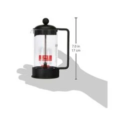 Bodum 1543-01SA-10 - Caffettiera A Stantuffo, In Plastica, 3 Tazze, 0,35 Litri -Rowenta Negozio 70714005 4