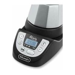 DeLonghi Alicia PLUS EMKP42.B Caffettiera Moka Elettrica 2-4 Tazze, Caffè Caldo Per 30 Minuti, Funzione ORZO, Spegnimento Automatico, Risparmio Energetico, Facile Da Usare E Da Pulire, Nero/Argento -Rowenta Negozio 70748383 3