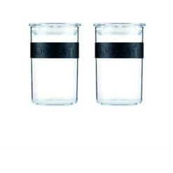 Bodum K11828-01SA - Barattolo Portaoggetti, 0,6 L, Colore: Nero