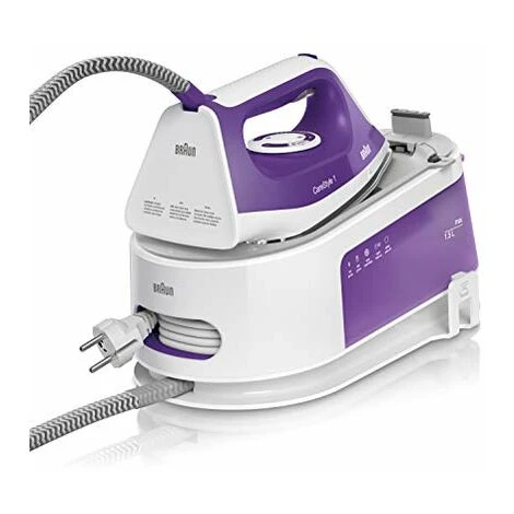 Braun CareStyle 1 IS 1014 VI Dampfbügelstation Bianco/Violet 1 Braun CareStyle 1 IS 1014 VI Dampfbügelstation Bianco/Violet